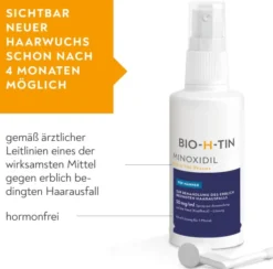 Minoxidil Bio-H-Tin Pharma 50 mg Pro ml Spray Für Männer 3 X 60...