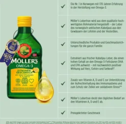 Möller s Omega-3 Zitrone Öl 500 ml