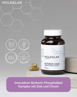 MoleQlar Berberine Mineral-Complex 60 Kapseln