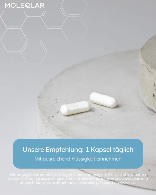 Moleqlar Glucosamin D-Glucosaminsulfate 90 Kapseln