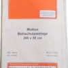 Molton Bettschutz Einlage 200x90cm