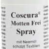 Motten Frei Spray Coscura Biologisch 50 ml Spray
