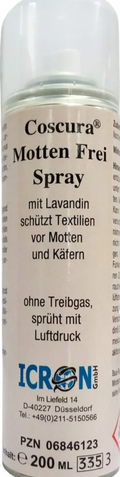 Motten Frei Spray Coscura 200 ml Spray
