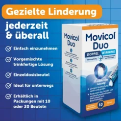 Movicol Duo trinkfertige Lösung in Beuteln 20 Stück