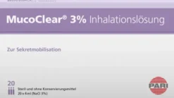 Mucoclear 3% Nacl Inhalationslösung 20 X 4 ml