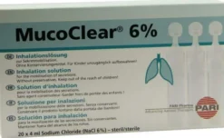 Mucoclear 6% Nacl Inhalationslösung 20x4 ml Inhalationslösung
