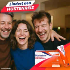 Mucosolvan Hustensaft-Portionsbeutel 2x 15 x 5 ml