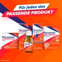 Mucosolvan Hustensaft-Portionsbeutel 2x 15 x 5 ml
