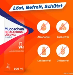 Mucosolvan Inhalationslösung 15 mg 100 ml Lösung
