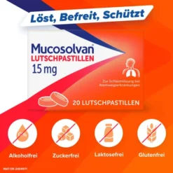 Mucosolvan Lutschpastillen 20 Stück