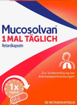 Mucosolvan 1mal täglich 50 Retardkapseln