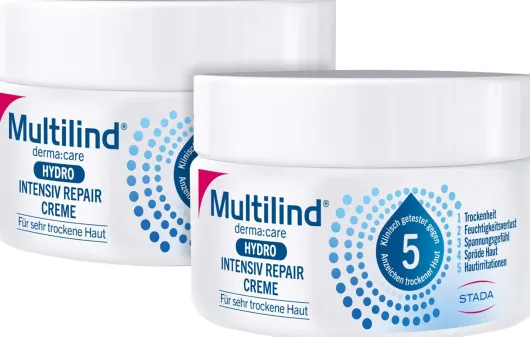Multilind DermaCare Hydro Intensiv Repair Creme 2 x 150 ml