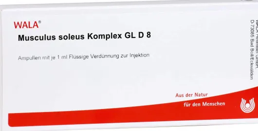 Musculus Soleus Komplex Gl D 8 Ampullen
