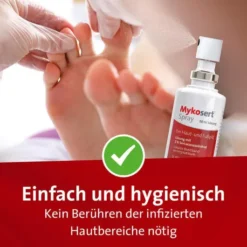 Mykosert Spray bei Haut- und Fußpilz 2 x 30 ml