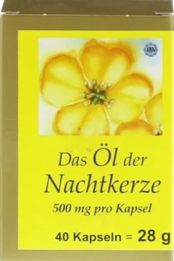 Nachtkerzenöl 500 mg 40 Kapseln