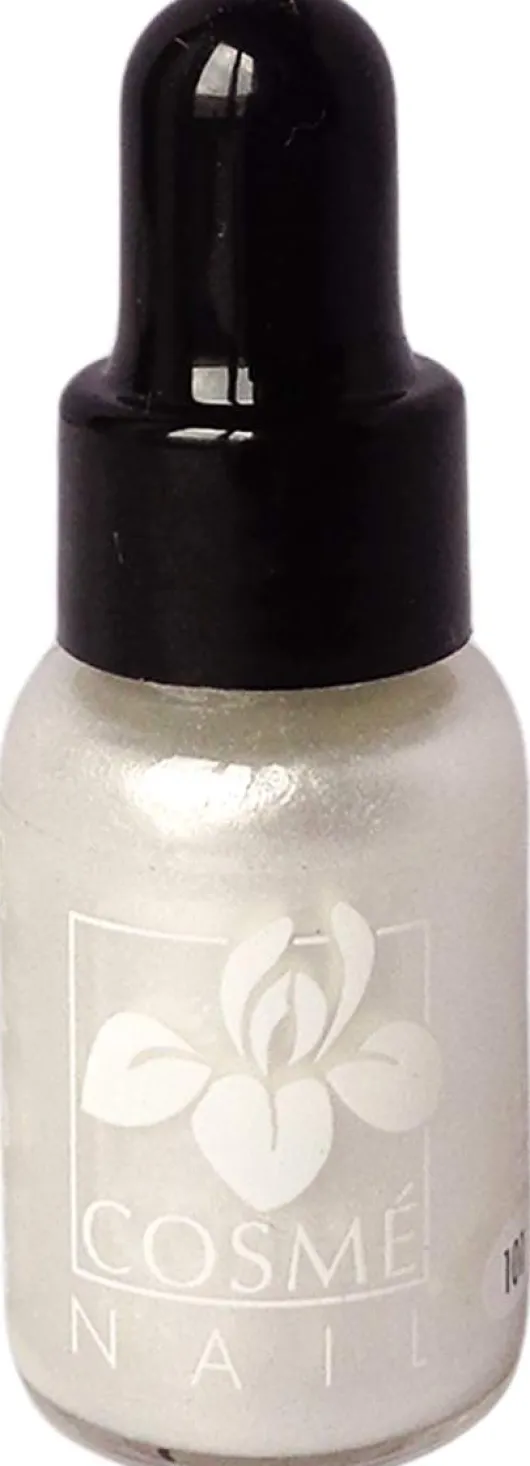 Nagellack Cosmenail 101 Weiß Perlmutt