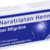 Naratriptan Henning bei Migräne 2,5 mg 2 Filmtabletten