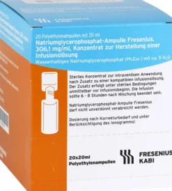 Natriumglycerophosphat Ampulle 20 X 20 ml