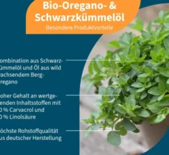 NatuGena Bio-Oregano- & Schwarzkümmelöl 90 Kapseln
