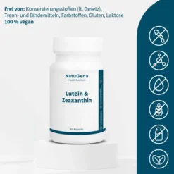 NatuGena Lutein & Zeaxanthin 60 Kapseln