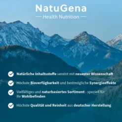 NatuGena Lutein & Zeaxanthin 60 Kapseln