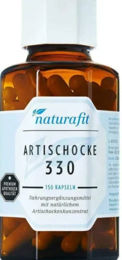 Naturafit Artischocke 330 Kapseln 150 Stück