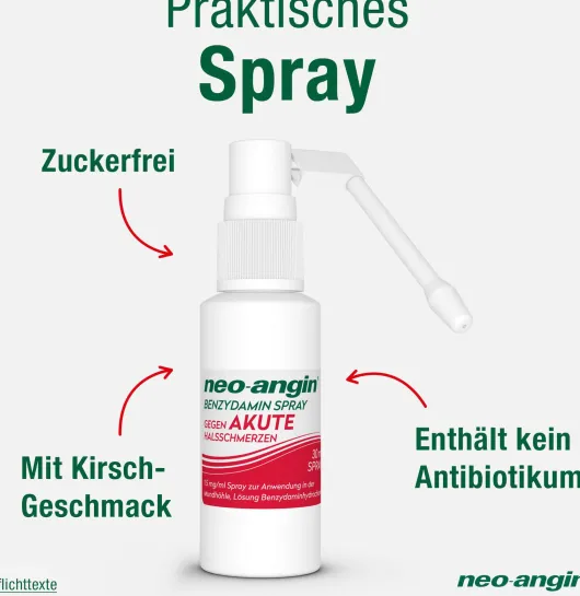 Neo Angin Benzydamin akute Halsschmerzen Spray 30 ml