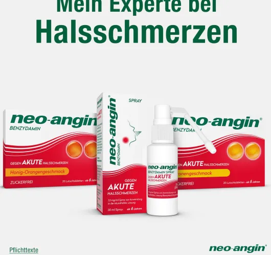 Neo Angin Benzydamin akute Halsschmerzen Spray 30 ml
