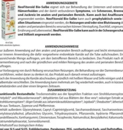 Neofitoroid Bio Salbe 40 G