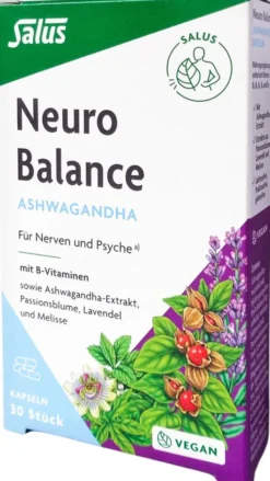 Neuro Balance Ashwagandha Kapseln Salus 30 Stück