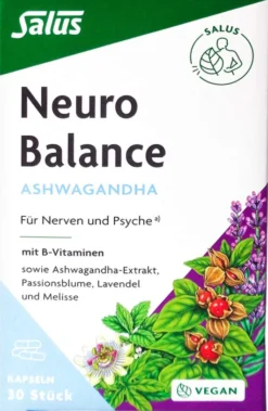 Neuro Balance Ashwagandha Kapseln Salus 30 Stück