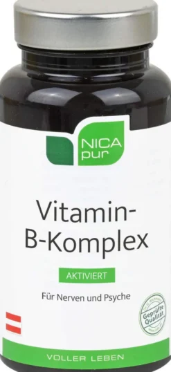 Nicapur Vitamin B Komplex Aktiviert 60 Kapseln