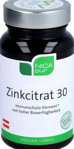Nicapur Zinkcitrat 60 Kapseln