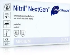 Nitril 100 Einmal Handschuhe Puderfrei Mittel