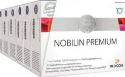 Nobilin Premium Kombipackung 2 X 3 X 60 Kapseln