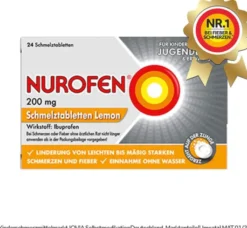 Nurofen 200 mg 24 Schmelztabletten Lemon