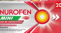 Nurofen Mini 400 mg 20 Weichkapseln