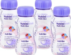 Nutrini Drink Multifibre Erdbeergeschmack 32 X 200 ml Flüssigkeit