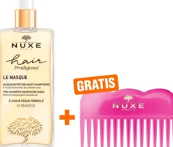 NUXE Hair Prodigieux Pre-Shampoo-Maske 125 ml + gratis NUXE Kamm 1 Stück