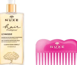 NUXE Hair Prodigieux Pre-Shampoo-Maske 125 ml + gratis NUXE Kamm 1 Stück