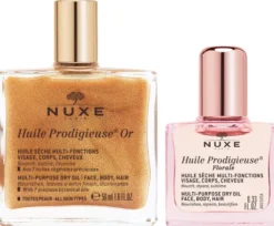 NUXE Huile Prodigieuse OR 50 ml + gratis Huile Prodigieuse Florale 10 ml