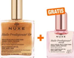 NUXE Huile Prodigieuse OR 100 ml + gratis Huile Prodigieuse Florale 10 ml