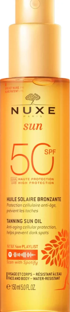 NUXE Sun Sonnenöl Gesicht & Körper LSF50 150 ml