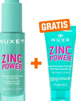 NUXE Zinc Power Serum 30 ml + gratis NUXE Zinc Power Reinigungsgel 30 ml
