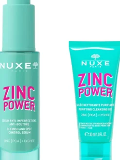 NUXE Zinc Power Serum 30 ml + gratis NUXE Zinc Power Reinigungsgel 30 ml