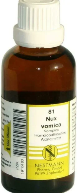 Nux Vomica Komplex Nr. 81 50 ml Dilution