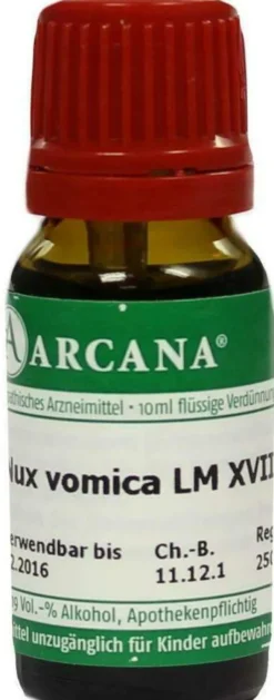 Nux Vomica Lm 18 Dilution 10 ml