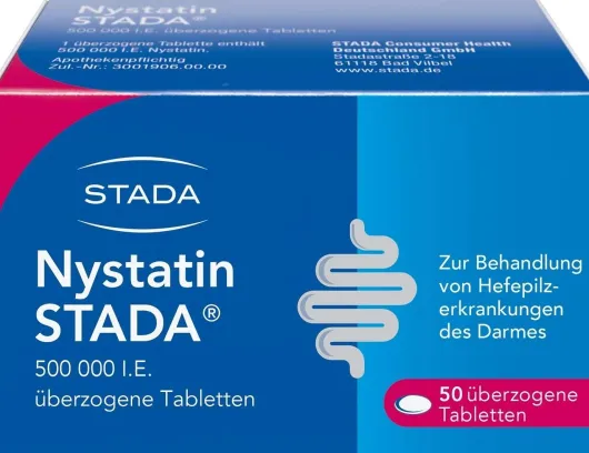 Nystatin Stada 50 überzogene Tabletten