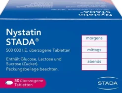 Nystatin Stada 50 überzogene Tabletten