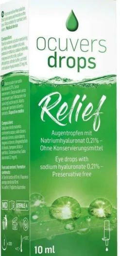 Ocuvers Drops Relief Augentropfen 10 ml